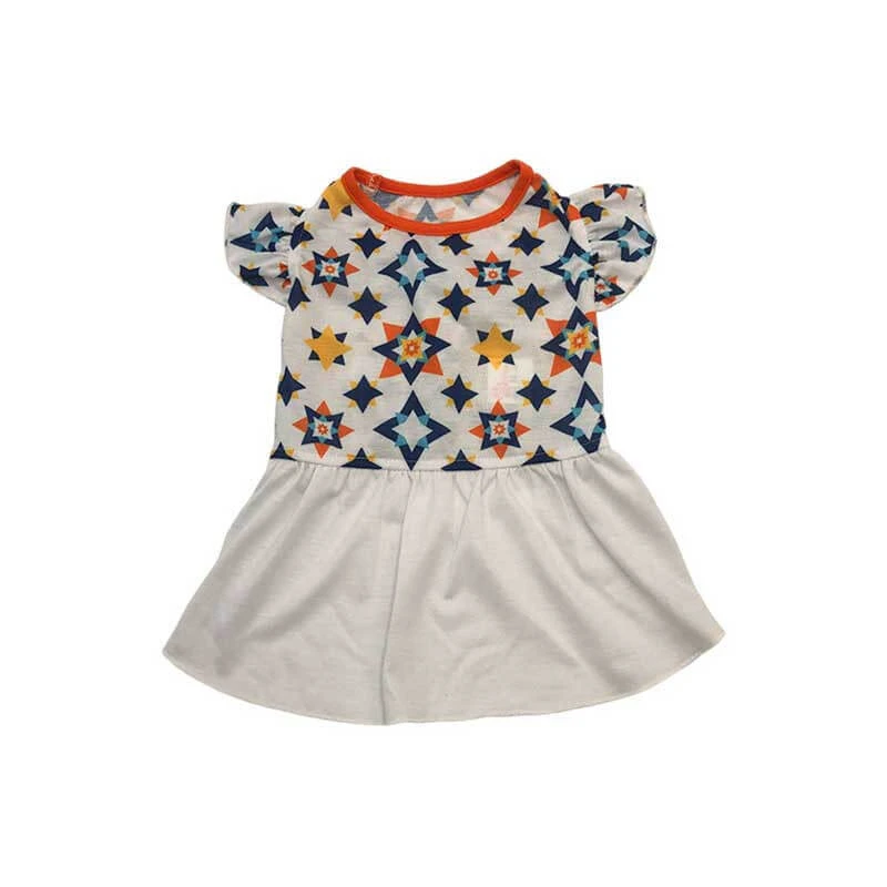 DRESS-PERANAKAN TILE PRINT (WHITE) (MEDIUM) 3 DRESS-PERANAKAN TILE PRINT (WHITE) (MEDIUM)