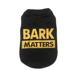 SWEAT SHIRT-BARK MATTERS (BLACK) (LARGE)