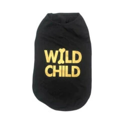 SWEAT SHIRT-WILD CHILD (BLACK) (LARGE)