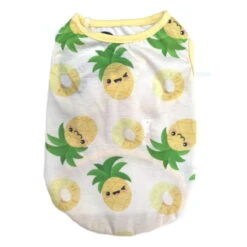 SWEAT SHIRT-SMILEY PINEAPPLE (YELLOW) (LARGE)